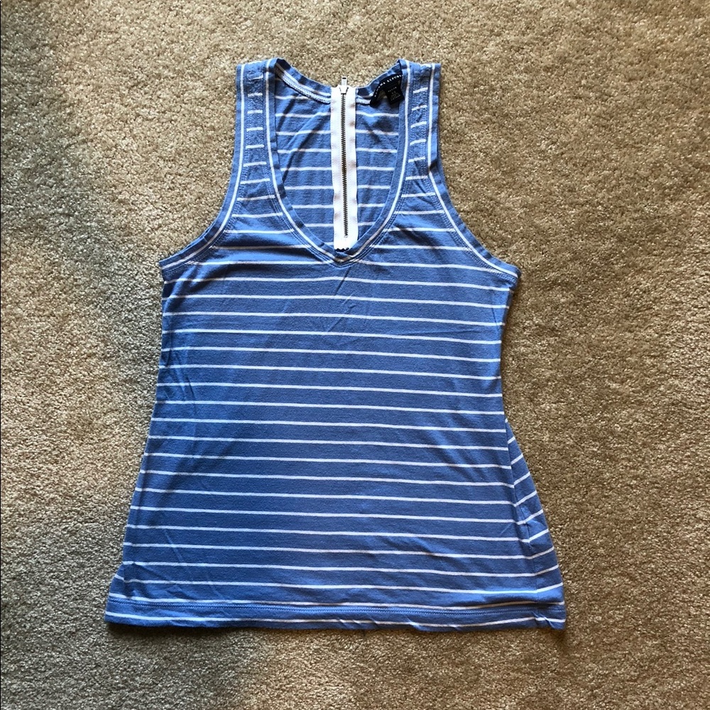 Banana Republic petite striped tank